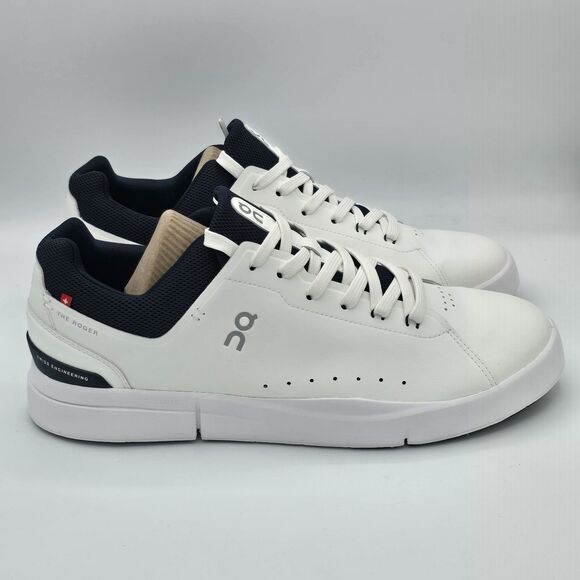 On The Roger Advantage White Midnight Tennis Sneakers 3MD10640148 Men’s 12.5 main image 9